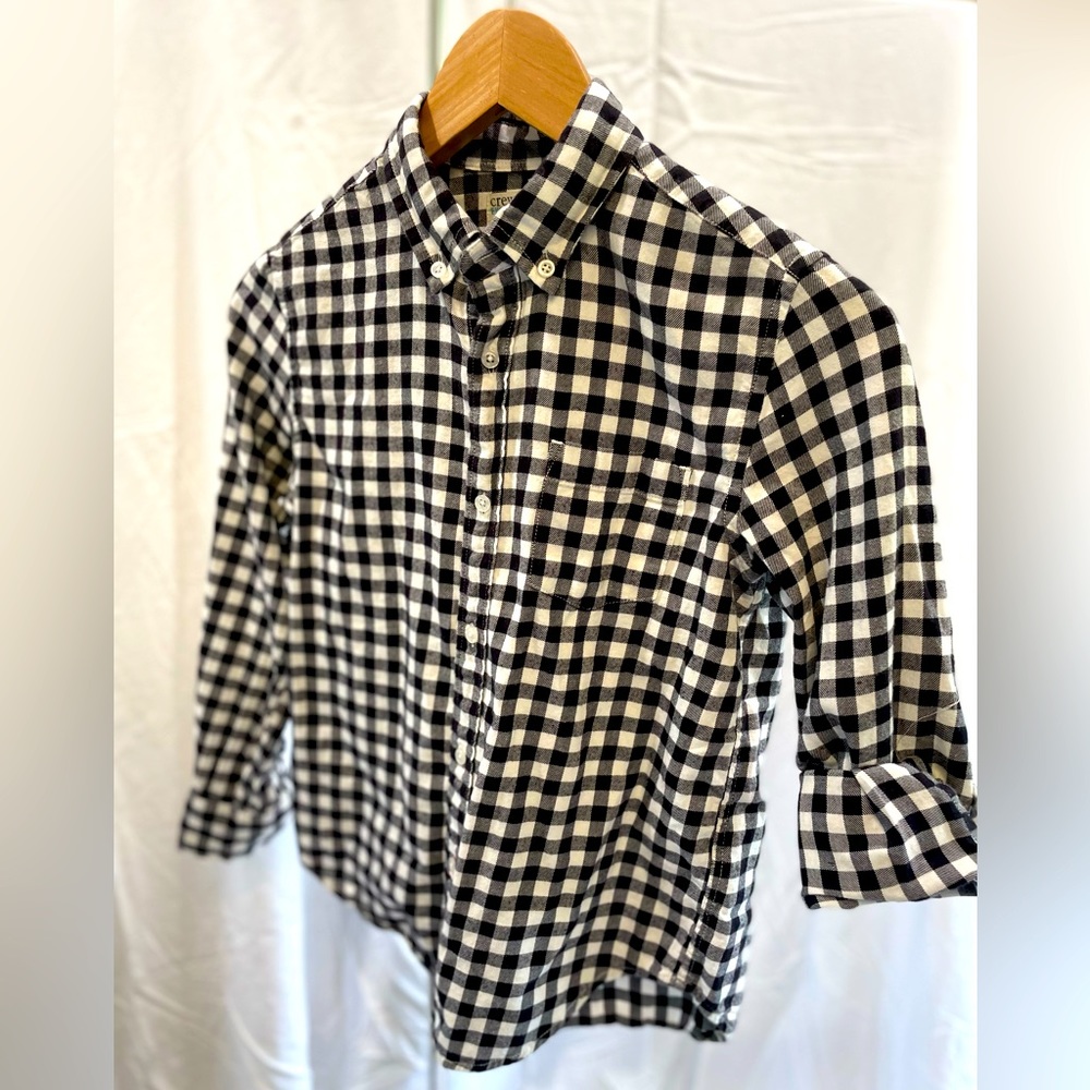 Crewcuts Flannel Button Down Size 10